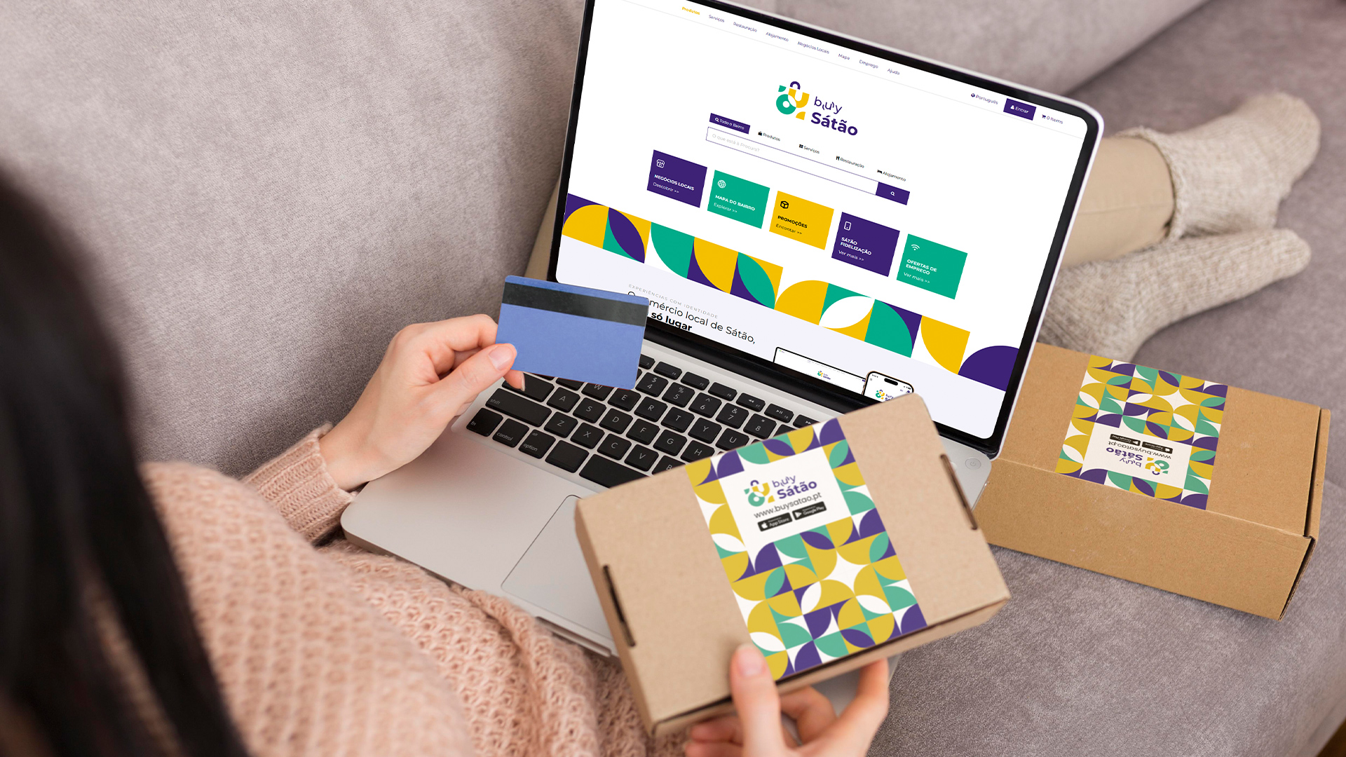 Local no físico, digital no mundo